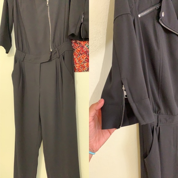 Guess Riley Moto Black jumpsuit - Picture 16 of 16